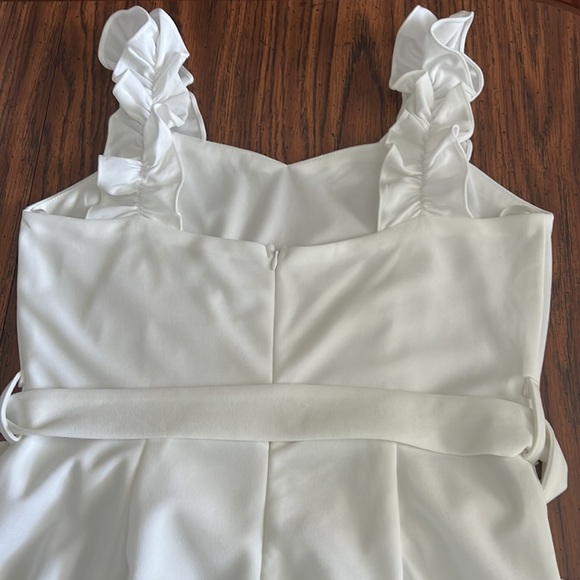 NWT She + Sky Women’s White Jumpsuit / Romper Size: M - Picture 9 of 10